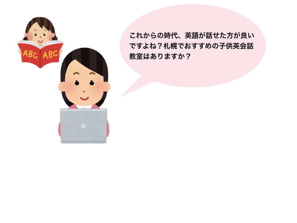 札幌のおすすめ子供英会話教室の導入