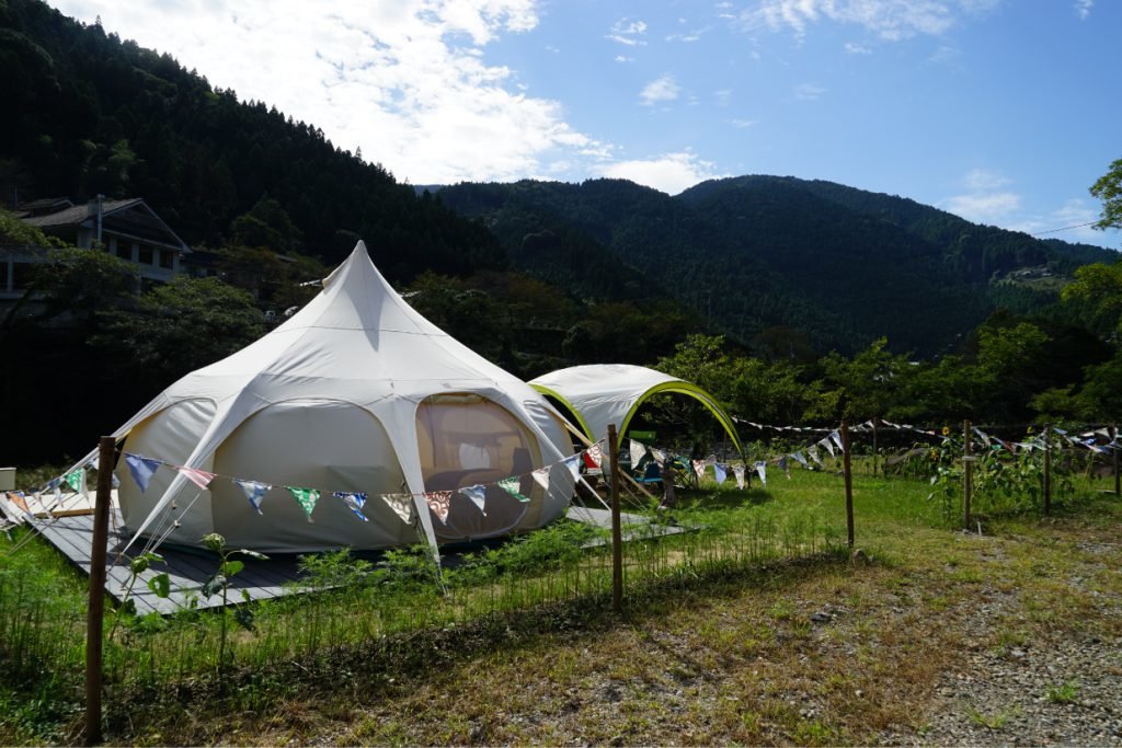 徳島のおすすめグランピング&キャンプ施設①パンゲアフィールド